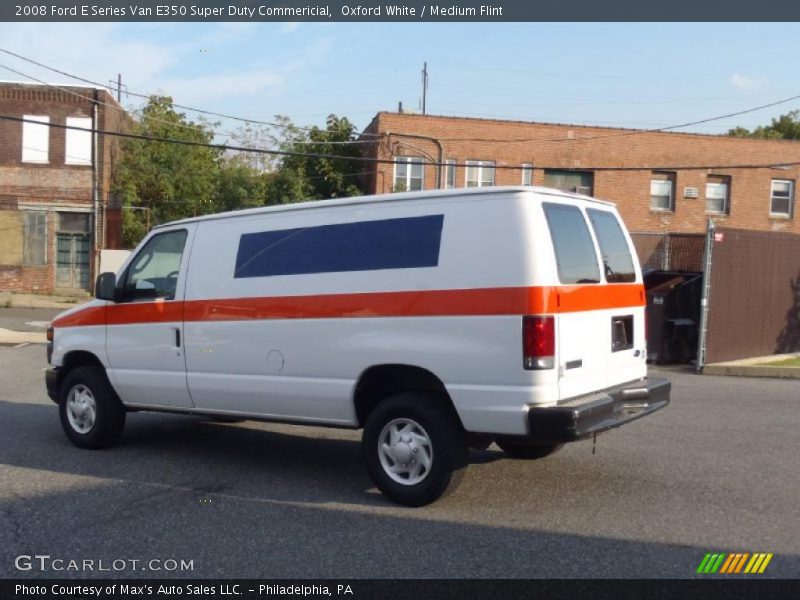 Oxford White / Medium Flint 2008 Ford E Series Van E350 Super Duty Commericial