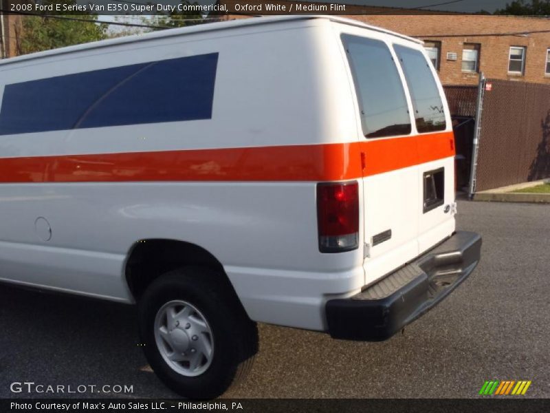 Oxford White / Medium Flint 2008 Ford E Series Van E350 Super Duty Commericial