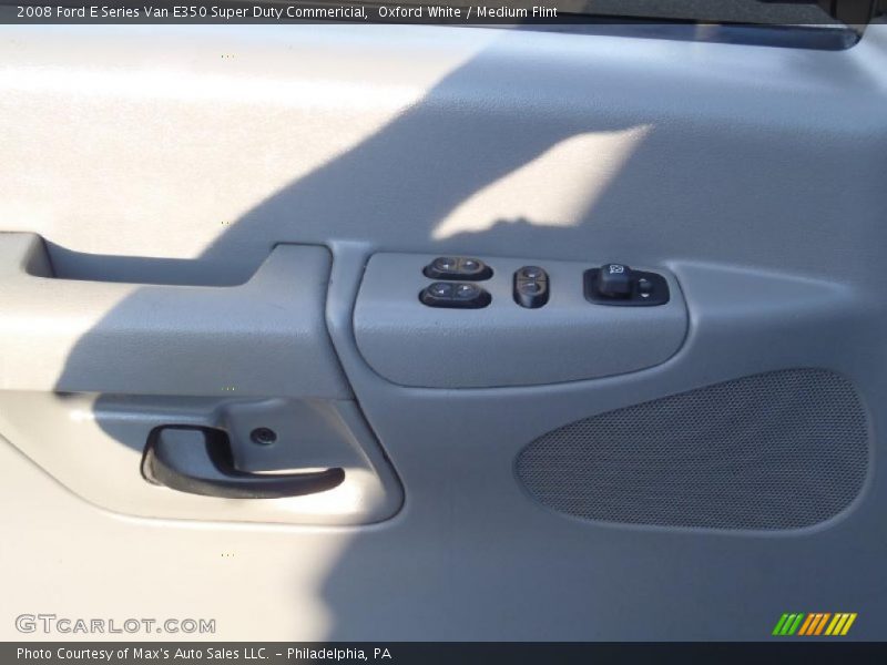 Oxford White / Medium Flint 2008 Ford E Series Van E350 Super Duty Commericial