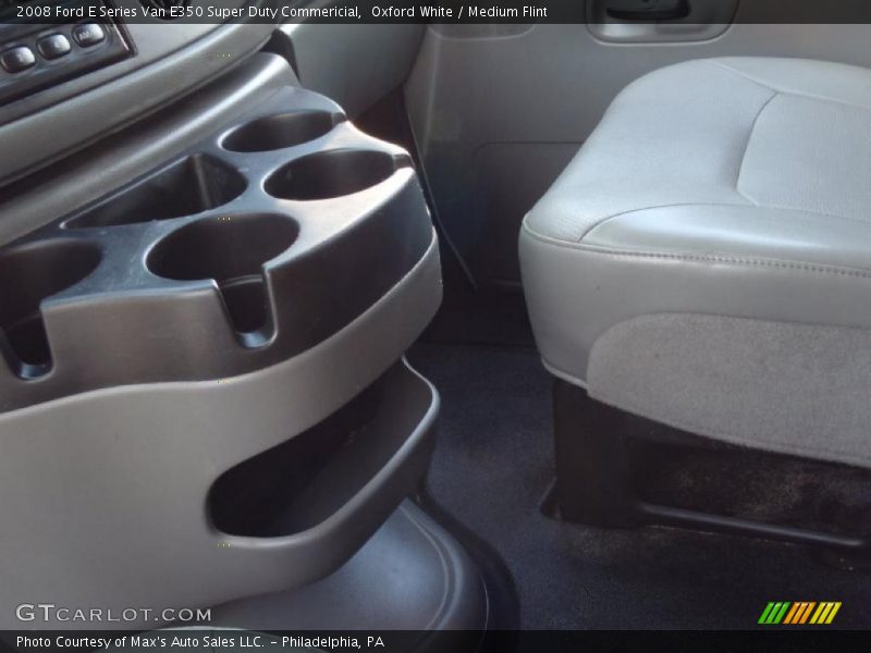 Oxford White / Medium Flint 2008 Ford E Series Van E350 Super Duty Commericial