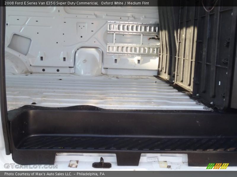 Oxford White / Medium Flint 2008 Ford E Series Van E350 Super Duty Commericial