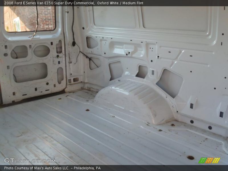 Oxford White / Medium Flint 2008 Ford E Series Van E350 Super Duty Commericial