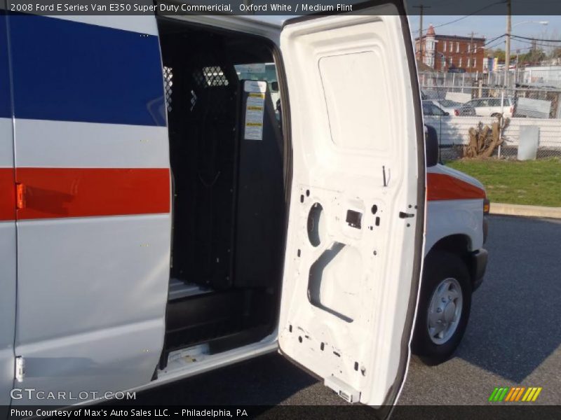 Oxford White / Medium Flint 2008 Ford E Series Van E350 Super Duty Commericial