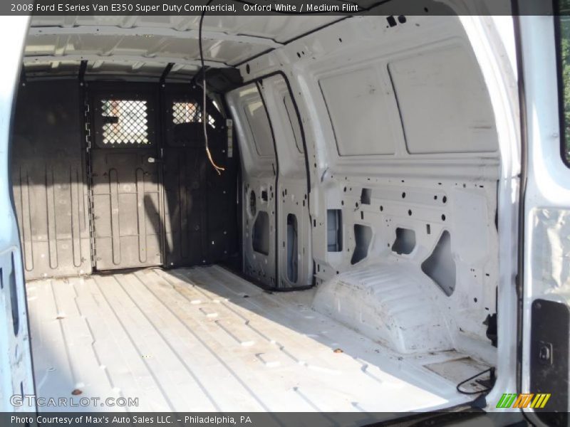 Oxford White / Medium Flint 2008 Ford E Series Van E350 Super Duty Commericial