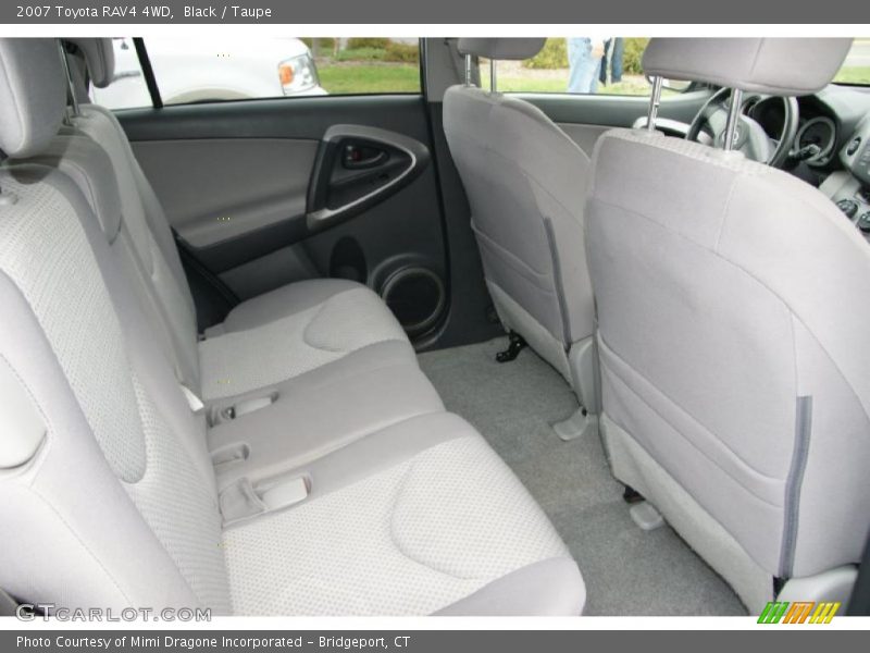 Black / Taupe 2007 Toyota RAV4 4WD
