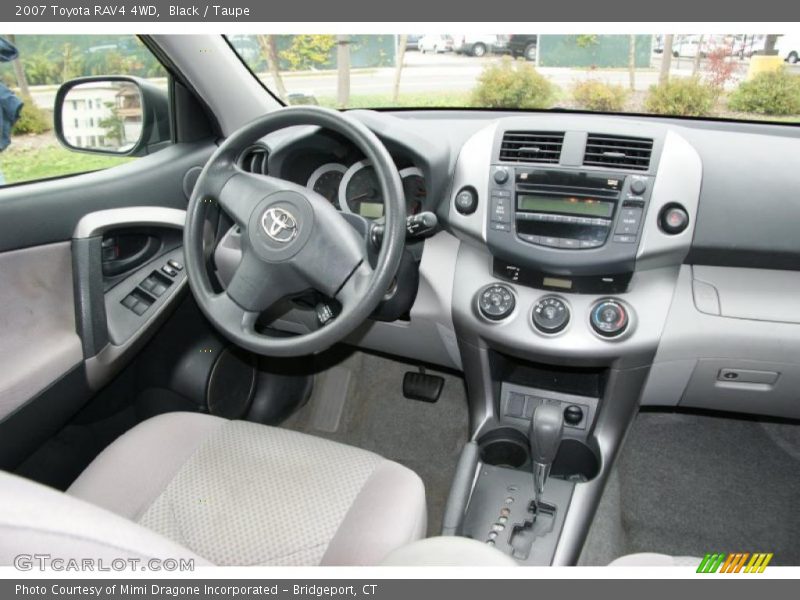 Black / Taupe 2007 Toyota RAV4 4WD
