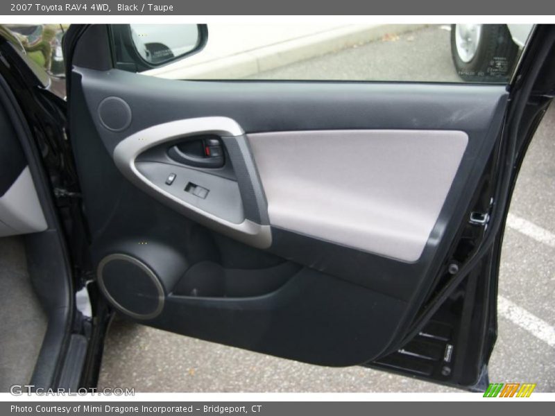 Black / Taupe 2007 Toyota RAV4 4WD