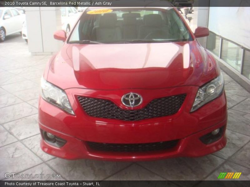 Barcelona Red Metallic / Ash Gray 2010 Toyota Camry SE