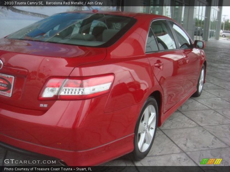 Barcelona Red Metallic / Ash Gray 2010 Toyota Camry SE