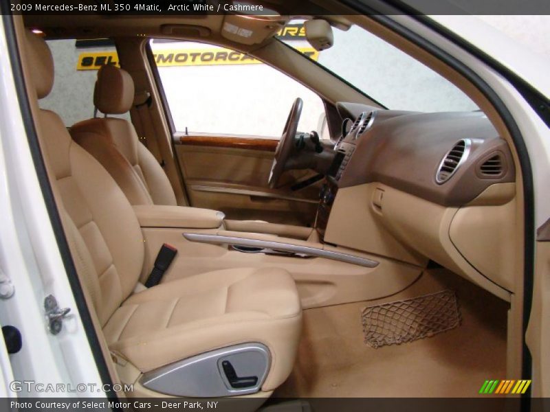 Arctic White / Cashmere 2009 Mercedes-Benz ML 350 4Matic