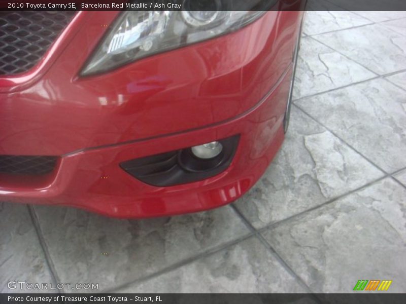 Barcelona Red Metallic / Ash Gray 2010 Toyota Camry SE