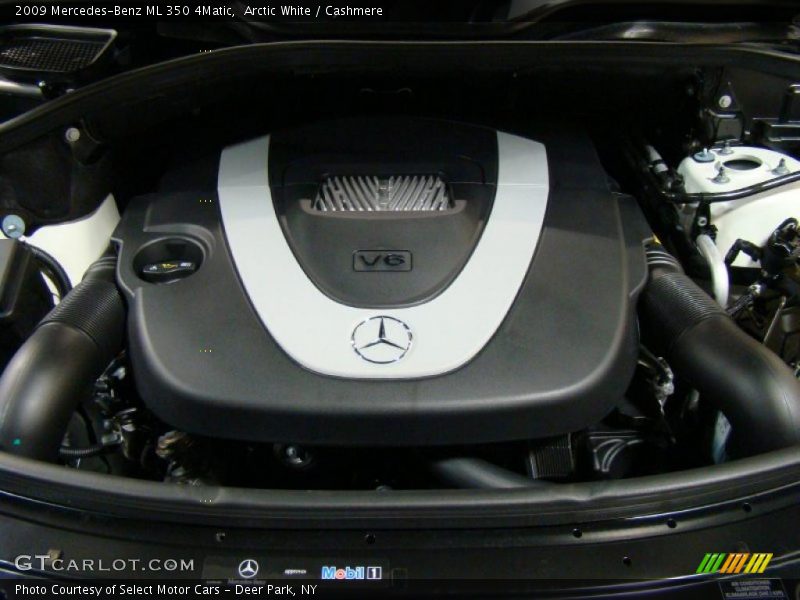 Arctic White / Cashmere 2009 Mercedes-Benz ML 350 4Matic