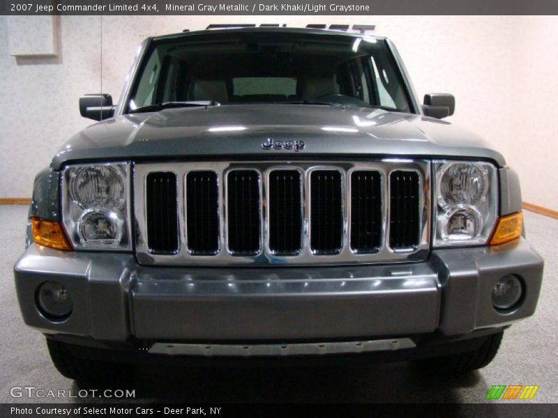 Mineral Gray Metallic / Dark Khaki/Light Graystone 2007 Jeep Commander Limited 4x4