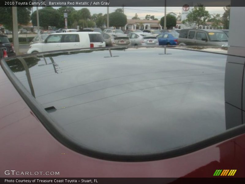 Barcelona Red Metallic / Ash Gray 2010 Toyota Camry SE