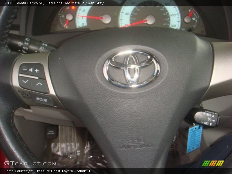 Barcelona Red Metallic / Ash Gray 2010 Toyota Camry SE