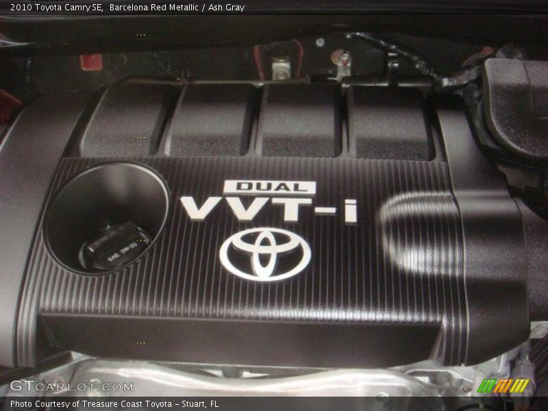 Barcelona Red Metallic / Ash Gray 2010 Toyota Camry SE