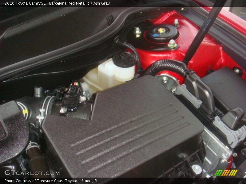 Barcelona Red Metallic / Ash Gray 2010 Toyota Camry SE