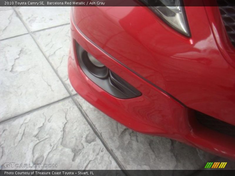 Barcelona Red Metallic / Ash Gray 2010 Toyota Camry SE