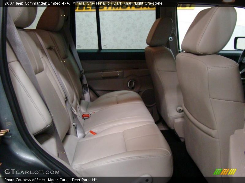 Mineral Gray Metallic / Dark Khaki/Light Graystone 2007 Jeep Commander Limited 4x4