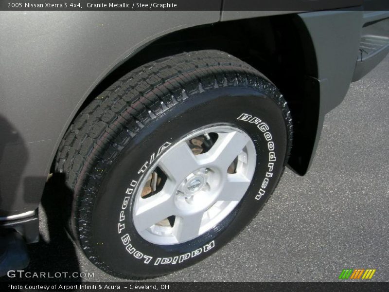 Granite Metallic / Steel/Graphite 2005 Nissan Xterra S 4x4