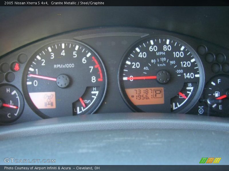 Granite Metallic / Steel/Graphite 2005 Nissan Xterra S 4x4