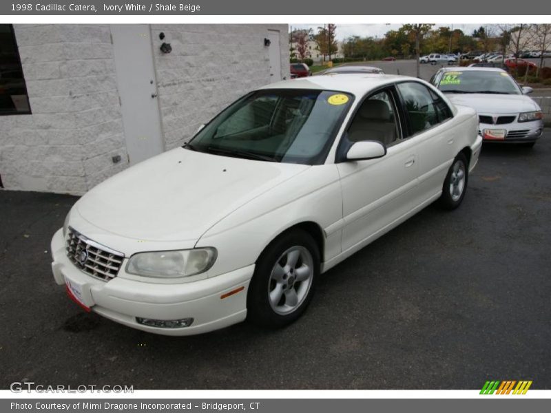 Ivory White / Shale Beige 1998 Cadillac Catera