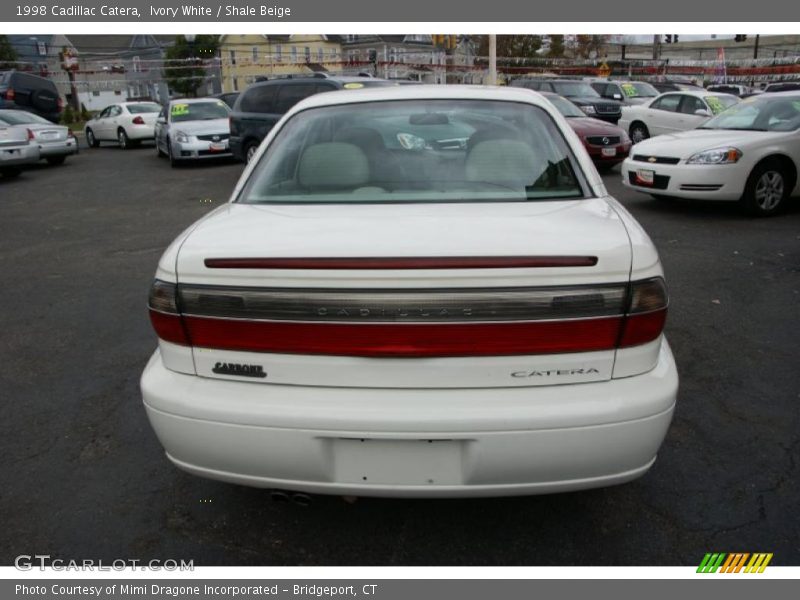 Ivory White / Shale Beige 1998 Cadillac Catera
