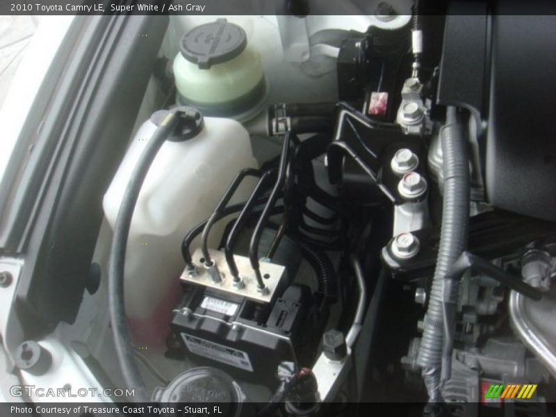 Super White / Ash Gray 2010 Toyota Camry LE