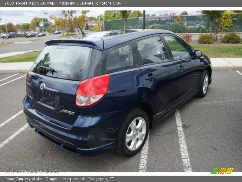 Indigo Ink Blue Metallic / Stone Gray 2003 Toyota Matrix XR AWD