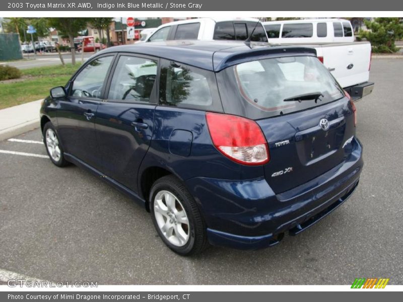 Indigo Ink Blue Metallic / Stone Gray 2003 Toyota Matrix XR AWD