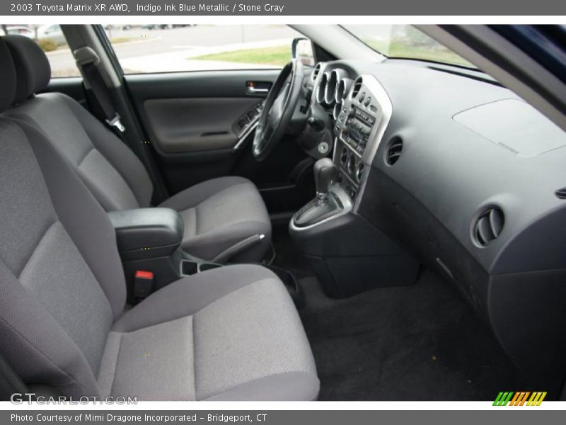 Indigo Ink Blue Metallic / Stone Gray 2003 Toyota Matrix XR AWD