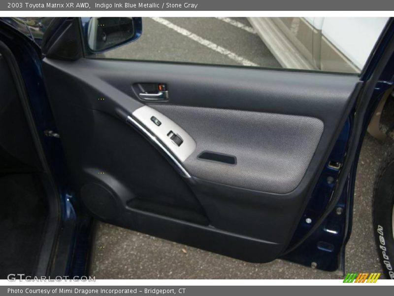 Indigo Ink Blue Metallic / Stone Gray 2003 Toyota Matrix XR AWD