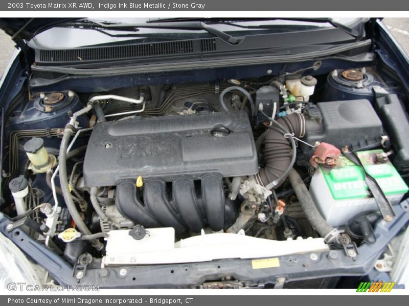  2003 Matrix XR AWD Engine - 1.8 Liter DOHC 16-Valve VVT-i 4 Cylinder