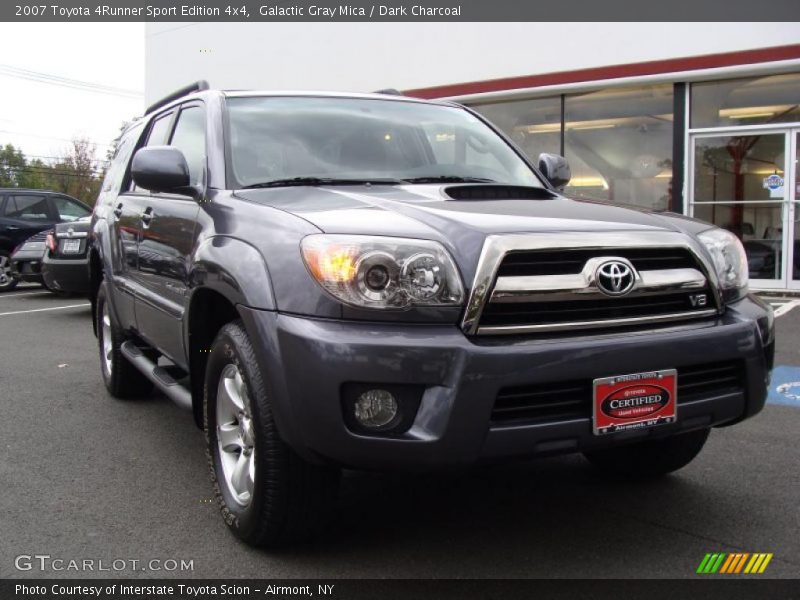 Galactic Gray Mica / Dark Charcoal 2007 Toyota 4Runner Sport Edition 4x4