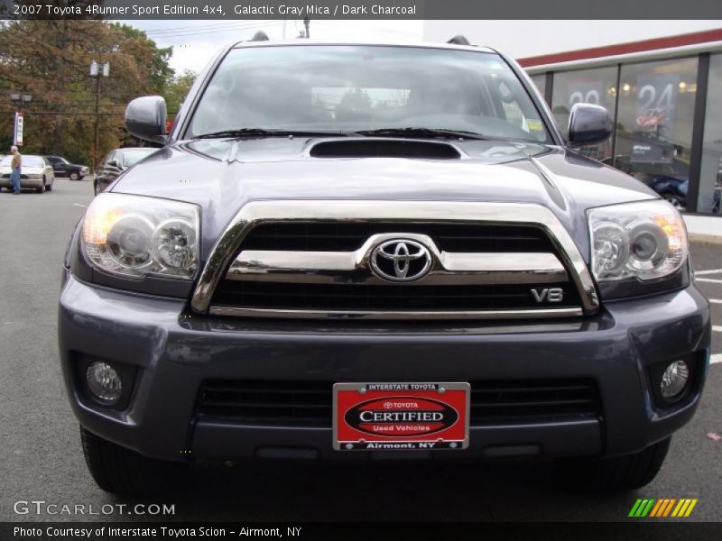 Galactic Gray Mica / Dark Charcoal 2007 Toyota 4Runner Sport Edition 4x4