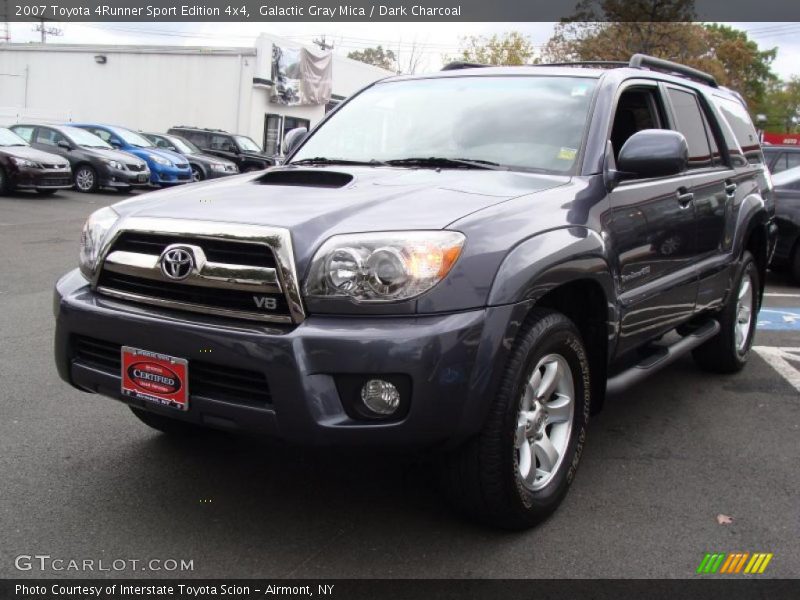 Galactic Gray Mica / Dark Charcoal 2007 Toyota 4Runner Sport Edition 4x4