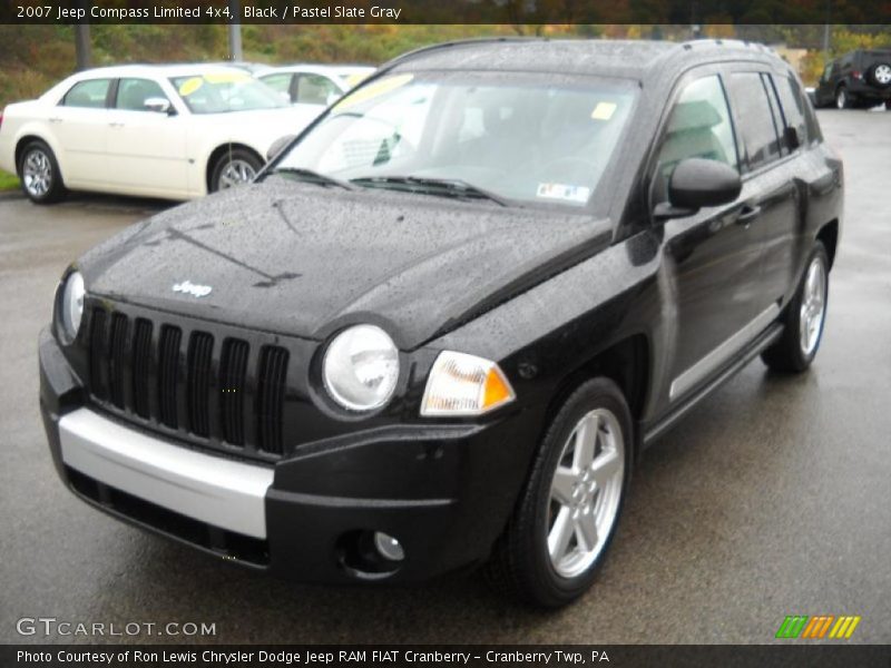 Black / Pastel Slate Gray 2007 Jeep Compass Limited 4x4