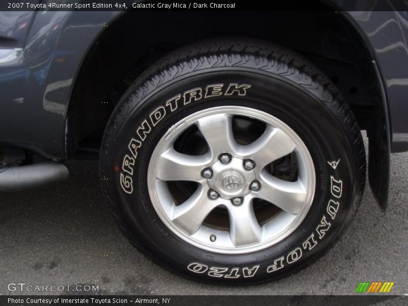 Galactic Gray Mica / Dark Charcoal 2007 Toyota 4Runner Sport Edition 4x4