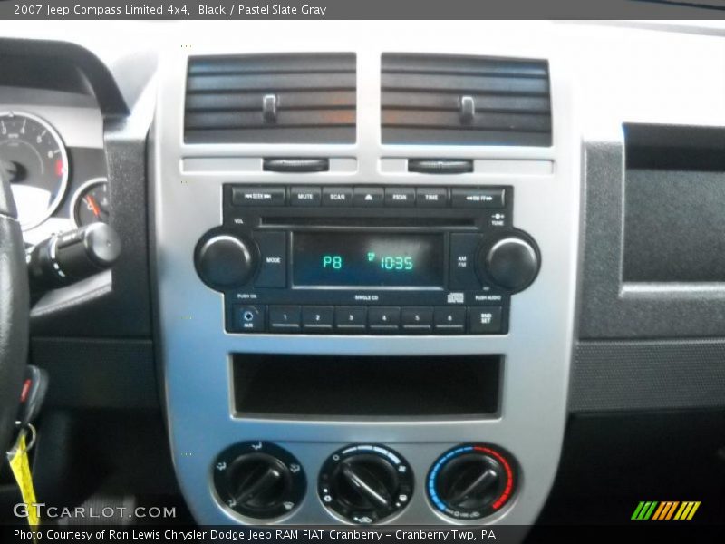 Black / Pastel Slate Gray 2007 Jeep Compass Limited 4x4