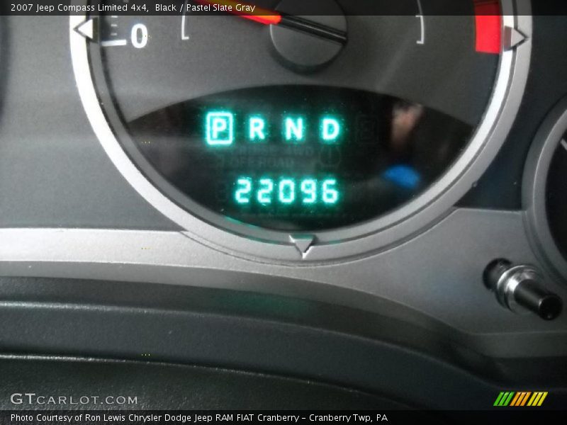 Black / Pastel Slate Gray 2007 Jeep Compass Limited 4x4