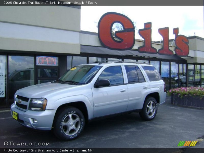 Moondust Metallic / Ebony 2008 Chevrolet TrailBlazer LT 4x4
