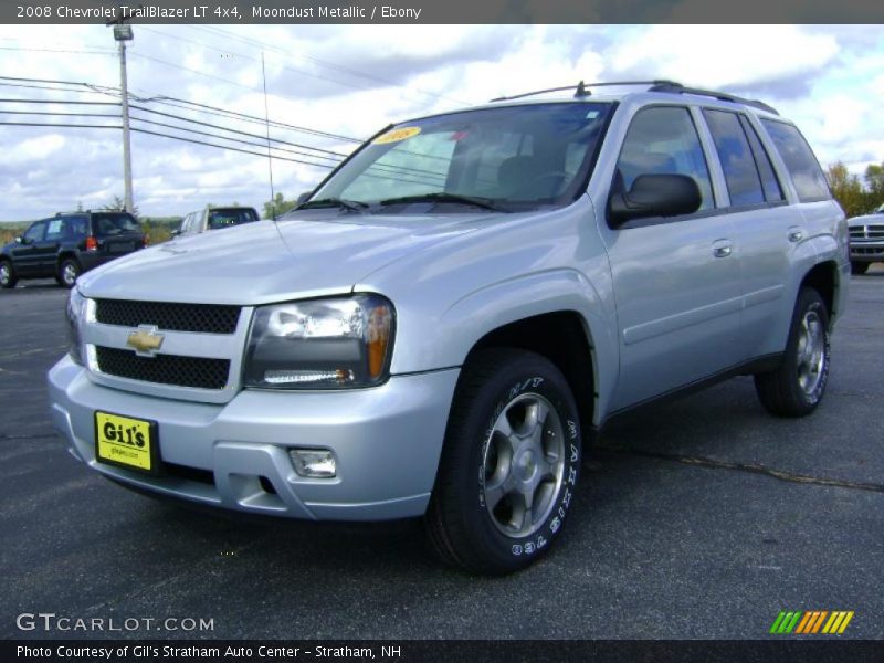 Moondust Metallic / Ebony 2008 Chevrolet TrailBlazer LT 4x4
