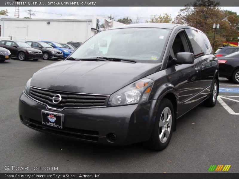 Smoke Gray Metallic / Gray 2007 Nissan Quest 3.5