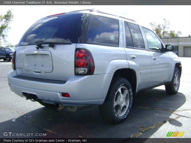Moondust Metallic / Ebony 2008 Chevrolet TrailBlazer LT 4x4
