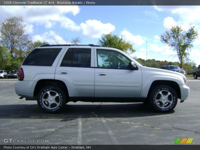 Moondust Metallic / Ebony 2008 Chevrolet TrailBlazer LT 4x4