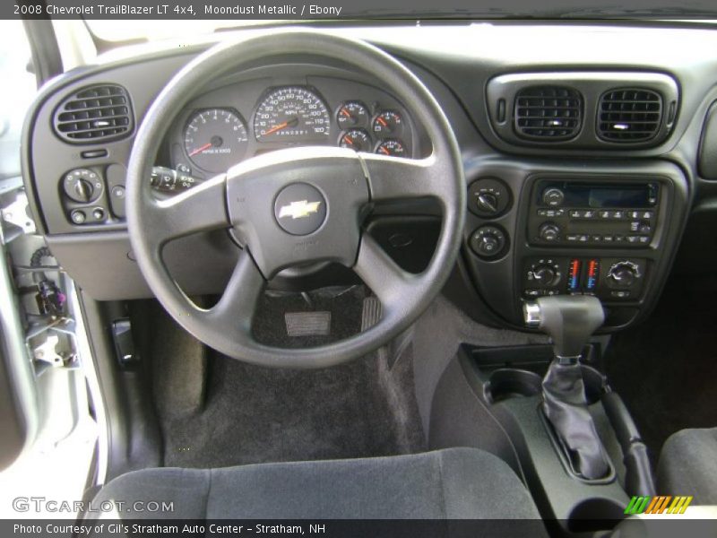 Moondust Metallic / Ebony 2008 Chevrolet TrailBlazer LT 4x4