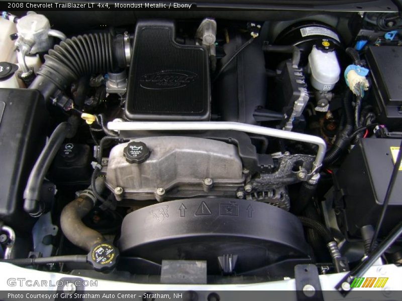 Moondust Metallic / Ebony 2008 Chevrolet TrailBlazer LT 4x4