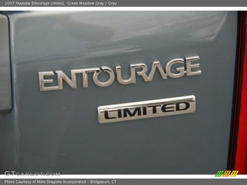 Green Meadow Gray / Gray 2007 Hyundai Entourage Limited