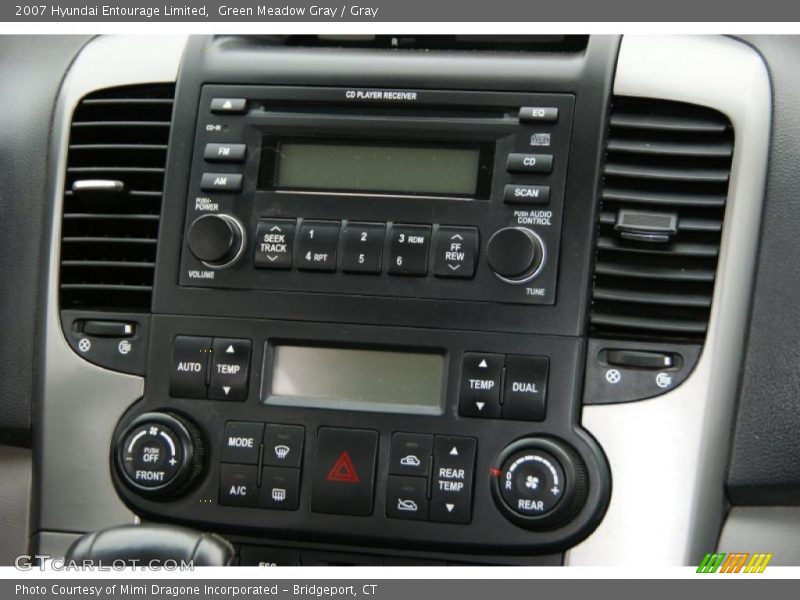 Green Meadow Gray / Gray 2007 Hyundai Entourage Limited