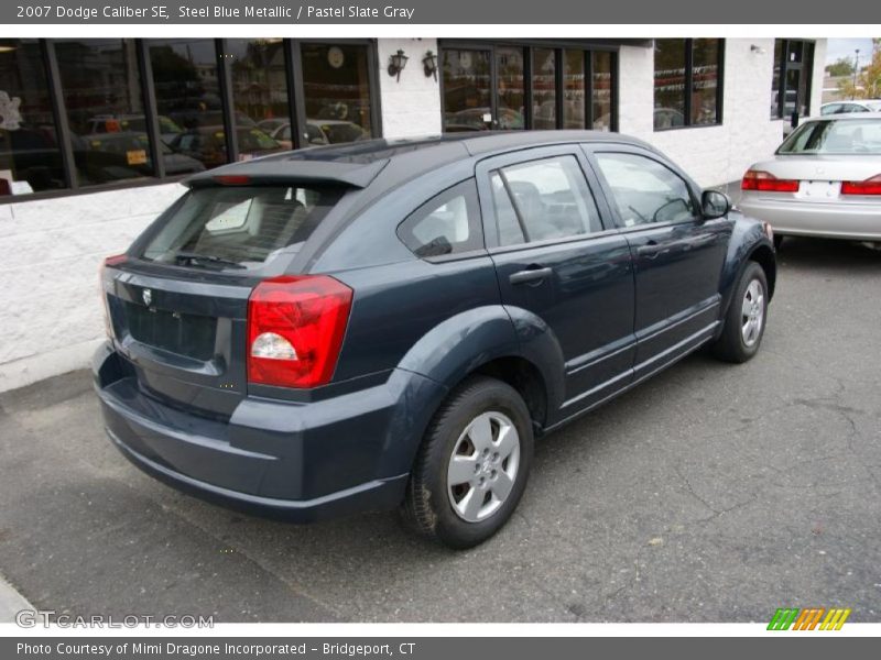 Steel Blue Metallic / Pastel Slate Gray 2007 Dodge Caliber SE